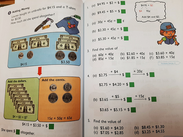 Singapore mathematics for elementary school students